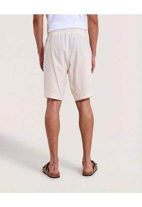 Bermuda Para Hombre Jogger Corto Color Marfil Marca Ostu #60108220