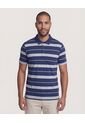 Polo  Para Hombre Cuello Tejido Con Bolsillo Color Azul Marca Ostu #60110897 de Ostu