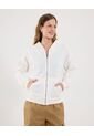 Buzo Para Mujer Zipper Color Marfil Marca Ostu #40060478 de Ostu