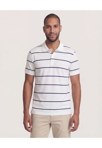 Polo  Para Hombre Cuello Tejido Sin Bolsillo Color Crema Marca Ostu #60110893 Ostu