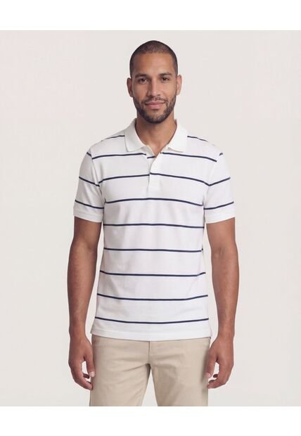 Polo  Para Hombre Cuello Tejido Sin Bolsillo Color Crema Marca Ostu #60110893