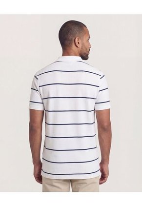 Polo  Para Hombre Cuello Tejido Sin Bolsillo Color Crema Marca Ostu #60110893