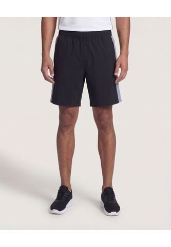 Bermuda  Para Hombre Deportiva Medio Color Negro Marca Ostu #60100456 Ostu