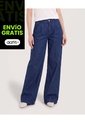 Jean Wide Leg Prenses  Para Mujer Azul Ostu de Ostu
