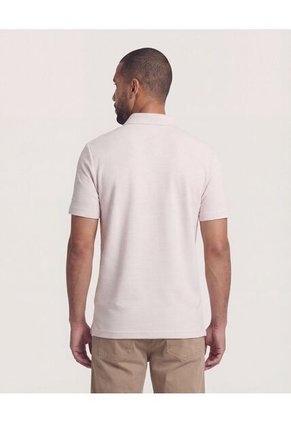 Polo Para Hombre Cuello Tejido Sin Bolsillo Color Beige Marca Ostu #60110907