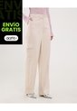 Pantalón Para Mujer Moda Color Beige Marca Ostu #40070798 de Ostu