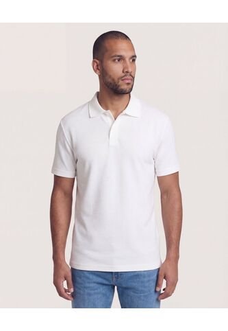 Polo  Para Hombre Cuello Tejido Sin Bolsillo Color Crema Marca Ostu #60110905 Ostu