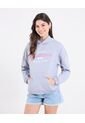 Buzo  Para Mujer Hoodie Color Gris Marca Ostu #40060506 de Ostu