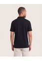 Polo  Para Hombre Cuello Tejido Sin Bolsillo Color Negro Marca Ostu #60110905 de Ostu
