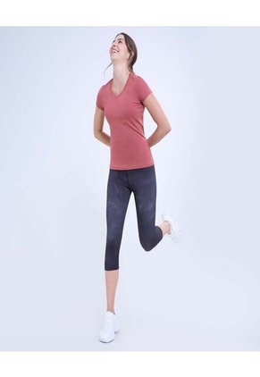 Leggins Para Mujer Medio Color Negro Marca Ostu #40230572