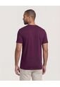 Camiseta  Para Hombre Manga Corta Cuello V Color Morado Marca Ostu #60091683 de Ostu