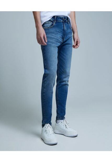 Jean Para Hombre Super Skinny Color Azul  Marca Ostu #60160279
