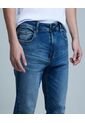 Jean Para Hombre Super Skinny Color Azul  Marca Ostu #60160279 de Ostu