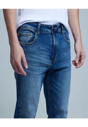 Jean Para Hombre Super Skinny Color Azul  Marca Ostu #60160279