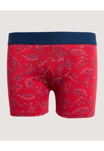 Boxer X1 Infantil Niño Filete Medio Color Rojo Marca Ostu #80000100 Ostu