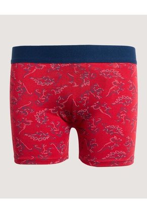 Boxer X1 Infantil Niño Filete Medio Color Rojo Marca Ostu #80000100