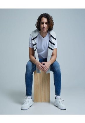 Jean Para Hombre Super Skinny Color Azul  Marca Ostu #60160279