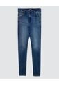 Jean Para Hombre Super Skinny Color Azul  Marca Ostu #60160279 de Ostu