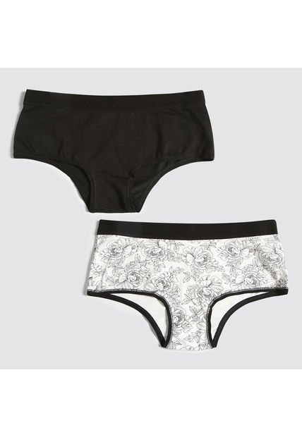 Panty Para Mujer Cachetero Color Pack X Marca Ostu #40800018
