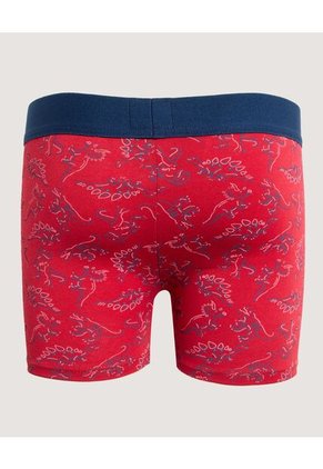 Boxer X1 Infantil Niño Filete Medio Color Rojo Marca Ostu #80000100