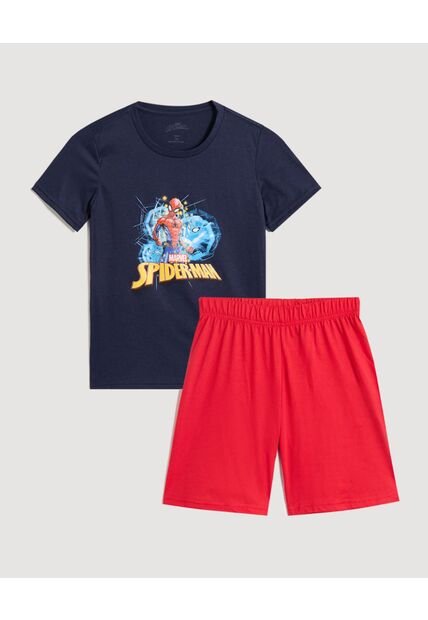 Pijama  Infantil Niño M/C P/C Color Rojo Marca Ostu #80040113