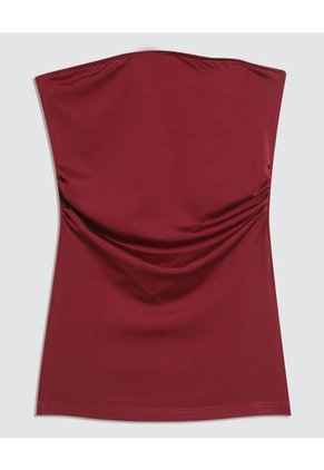 Camiseta Para Mujer Straple Color Vino Marca Ostu #40092307