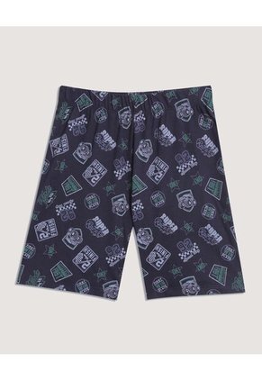 Pijama  Infantil Niño M/C P/C Color Celeste Marca Ostu #80040105