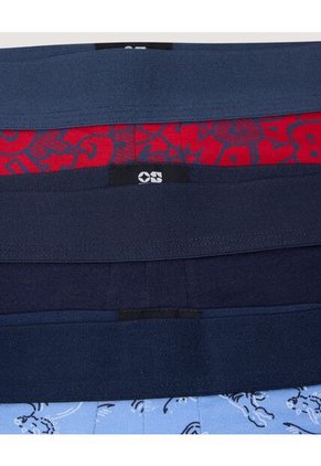 Boxer X3 Infantil Niño Filete Medio Color Negro Marca Ostu #80000103