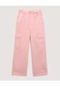Pantalón Infantil Niña Moda Color Rosa Marca Ostu #90070074 de Ostu