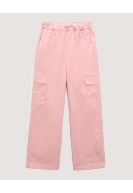 Pantalón Infantil Niña Moda Color Rosa Marca Ostu #90070074