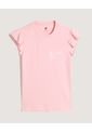 Pijama  Infantil Niña M/C Capri Color Rosa Marca Ostu #90040087 de Ostu