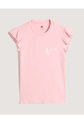 Pijama  Infantil Niña M/C Capri Color Rosa Marca Ostu #90040087