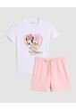 Pijama  Infantil Niña M/C P/C Color Blanco Marca Ostu #90040093 de Ostu