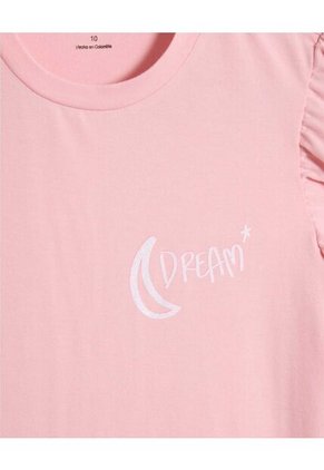 Pijama  Infantil Niña M/C Capri Color Rosa Marca Ostu #90040087