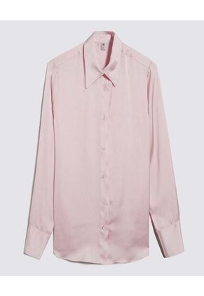 Camisa Para Mujer Manga Larga Color Rosa Marca Ostu #40010224