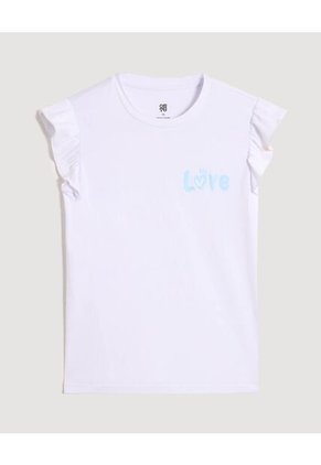 Pijama  Infantil Niña M/C Capri Color Blanco Marca Ostu #90040086