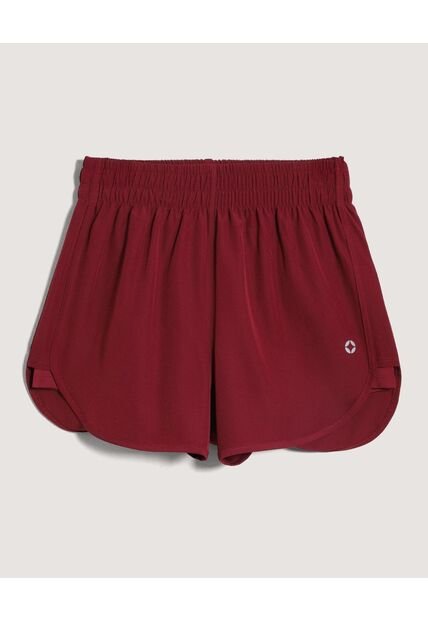 Short  Para Mujer Multiusos Plano Color Vino Marca Ostu #40190388