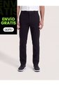 Pantalón Formal Recto  Para Hombre Negro Ostu de Ostu