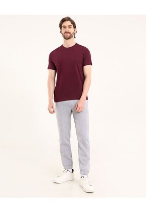 Pantalón Para Hombre Jogger Color Gris Marca Ostu #60070514