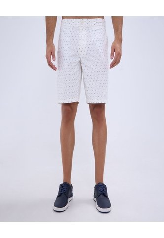 Bermuda Para Hombre  Color Crema Marca Ostu #60100386 Ostu