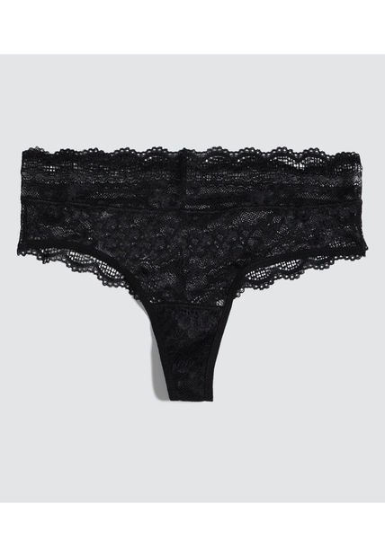 Panty Para Mujer Hipster Color Negro Marca Ostu #40800056