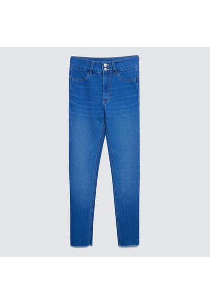 Jean Para Mujer Push Up Color Azul  Marca Ostu #40160371