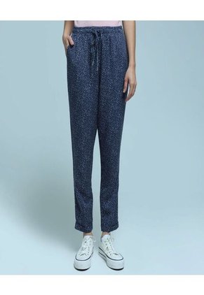 Pantalon Para Mujer Jogger Color Azul  Marca Ostu #40070578