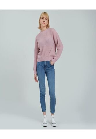 Jean Para Mujer Curvy Color Azul  Marca Ostu #40160362 Ostu