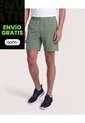 Bermuda Plana Unicolor  Para Hombre Verde Ostu de Ostu
