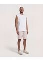 Bermuda  Para Hombre Jogger Corto Color Beige Marca Ostu #60100516 de Ostu