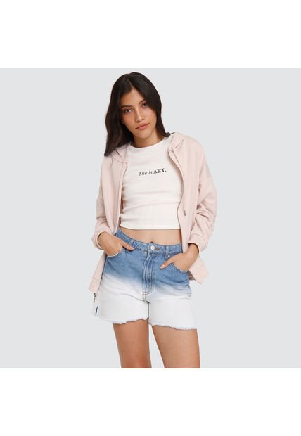 Short Para Mujer Relax Color Azul  Marca Ostu #40190175