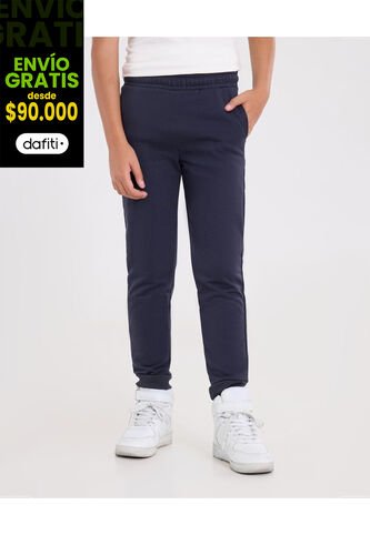 Pantalón  Infantil Niño Jogger Color Azul Marca Ostu #80070089 Ostu