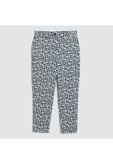 Pantalon Para Mujer Capri Color Verde  Marca Ostu #40070463