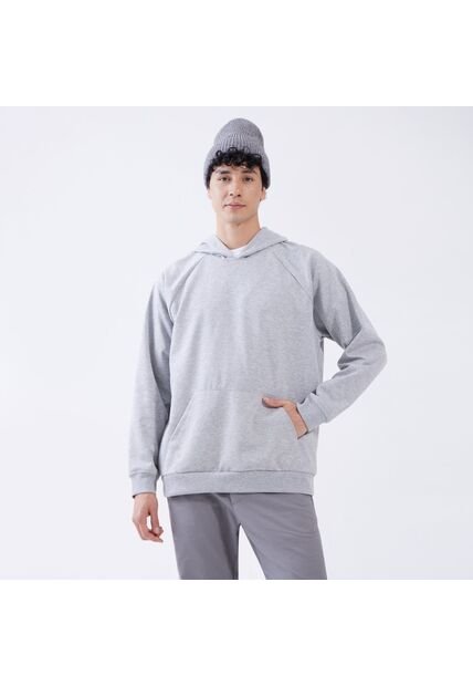 Buzo Para Hombre Hoodie Color Gris  Marca Ostu #60060289